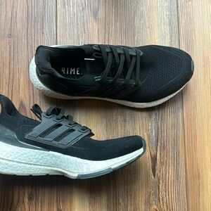 Black prime blue Adidas ultra boost